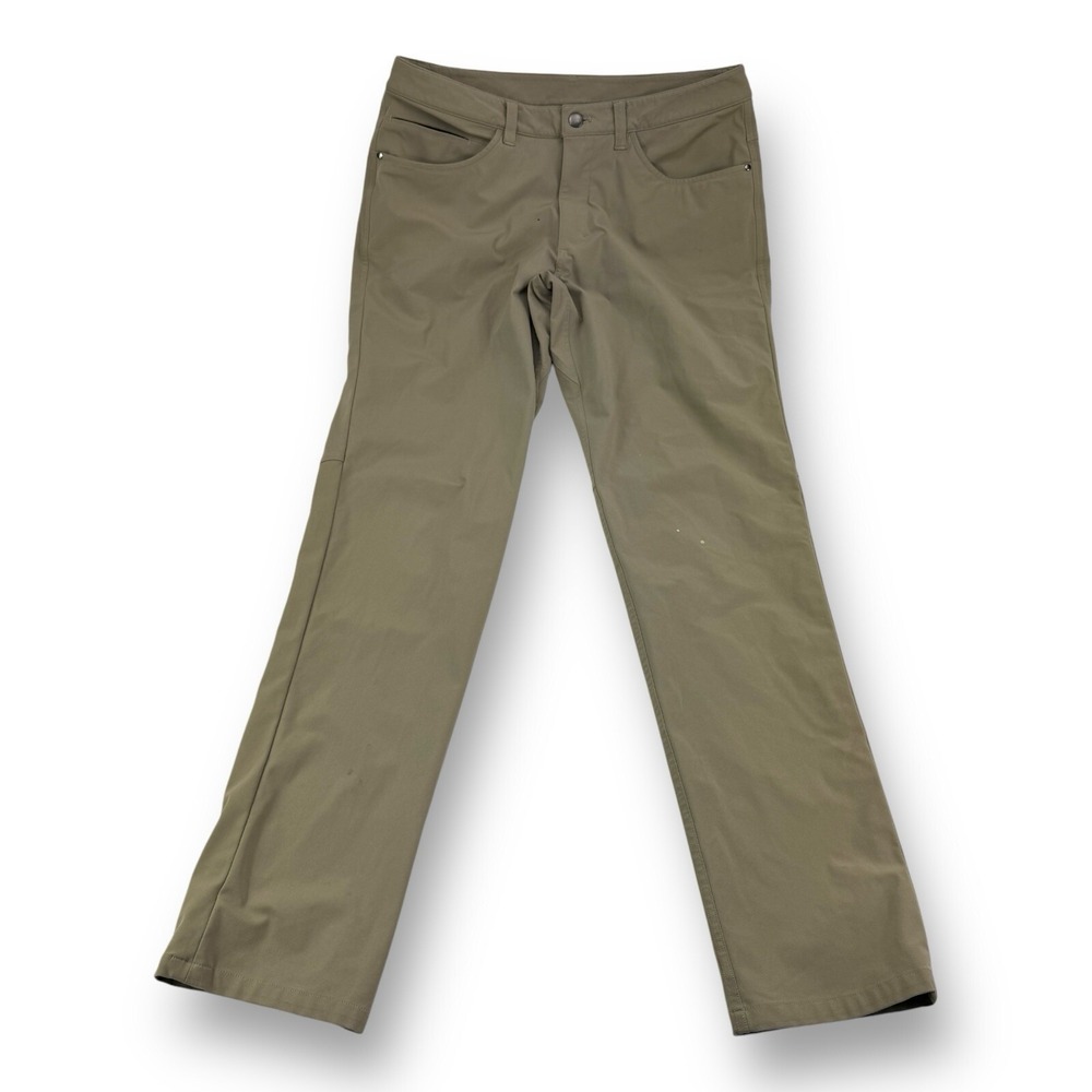 Lululemon Men's ABC Classic Warpstreme 5 Pocket Pants Tofino Sand 32x33